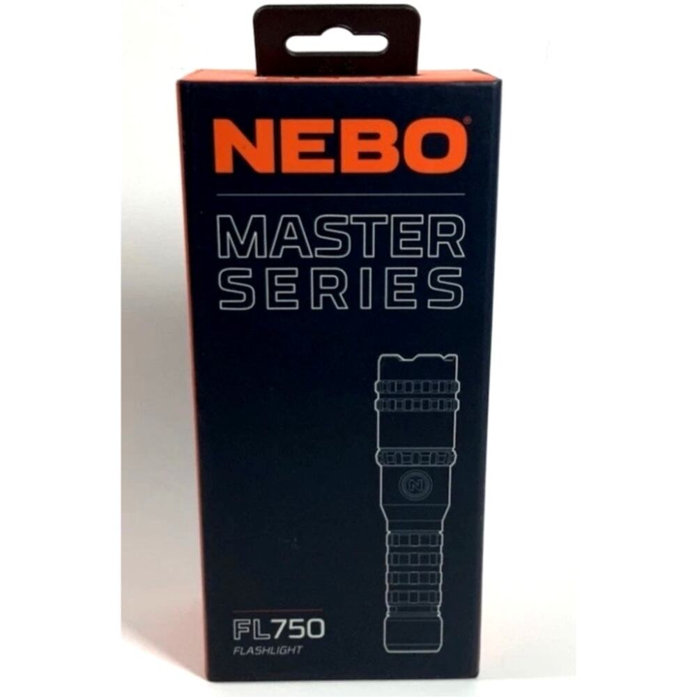 NEBO Master Series FL750  Rechargeable IP67 Waterproof Flashlight NIB